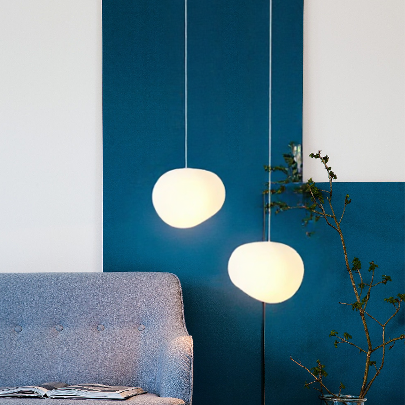 Skandiloft Pendelleuchte Nordisch Weiß, Modern & Dimmbar für Esszimmer