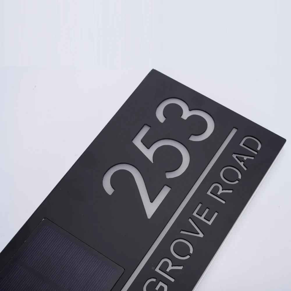 3D Solar-Außenlampe, LED, Warmweiß, Modern, für Garten