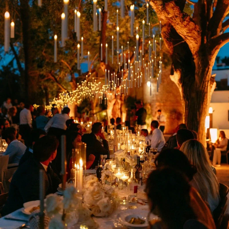 MystiGlow Schwimmkerzen – LED, kabellos, Warmweiß, Hochzeit & Outdoor