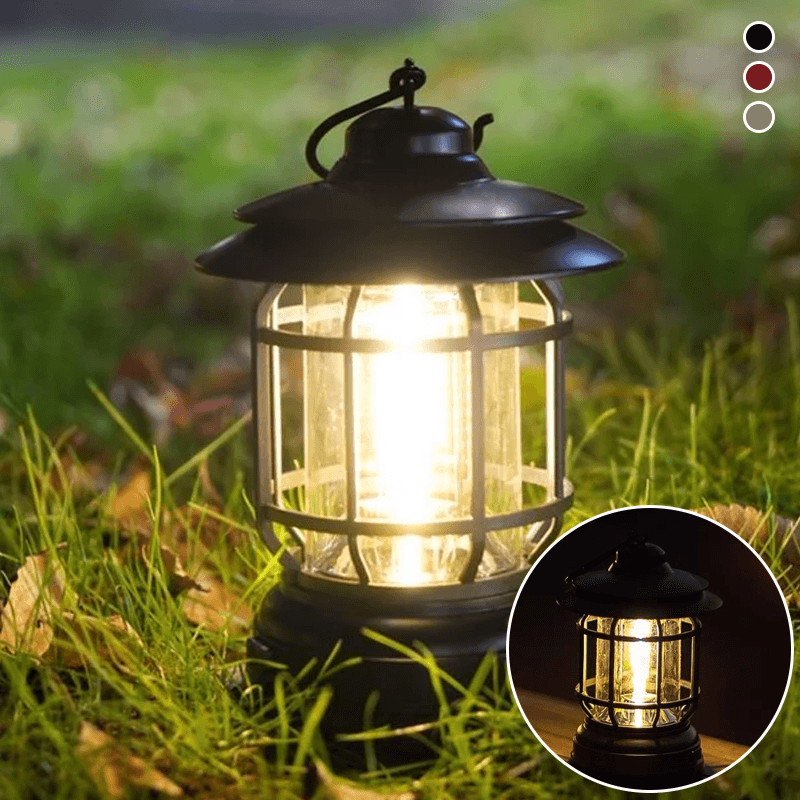 RetroLight – Tragbares Vintage-Campinglicht