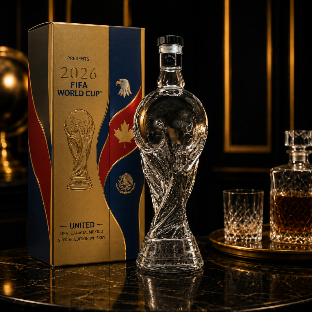Whiskyflasche - Weltmeisterschafts-Ausgabe 2026