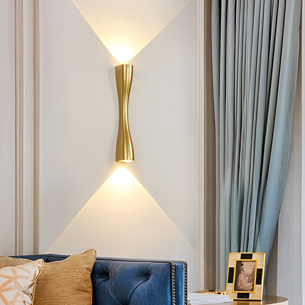 LumiElite - Luxuriöse LED-Wandleuchte mit doppelter Beleuchtung