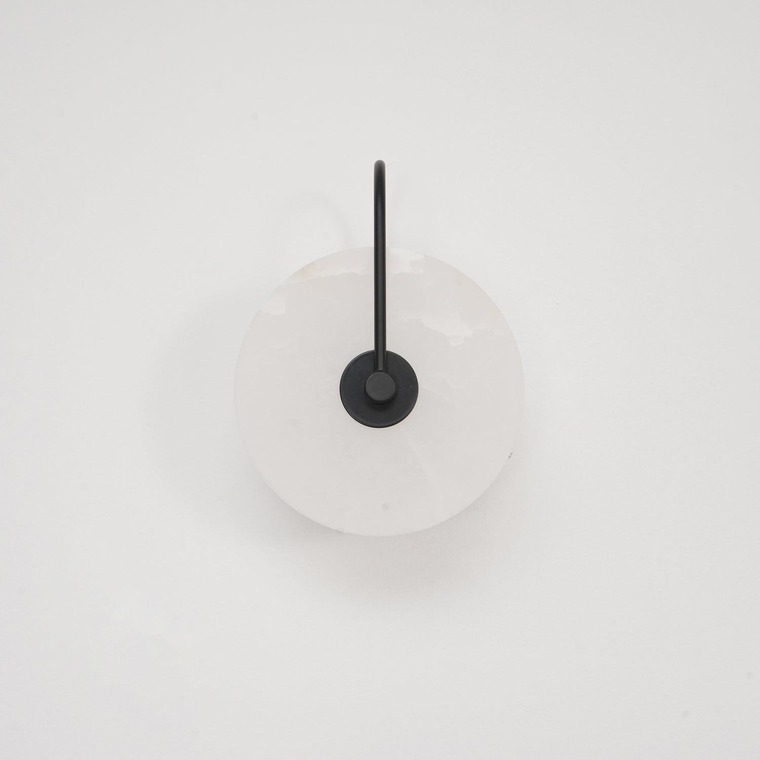 LumaAlba Wandleuchte – Modern, LED, Alabaster-Optik, Für Flur