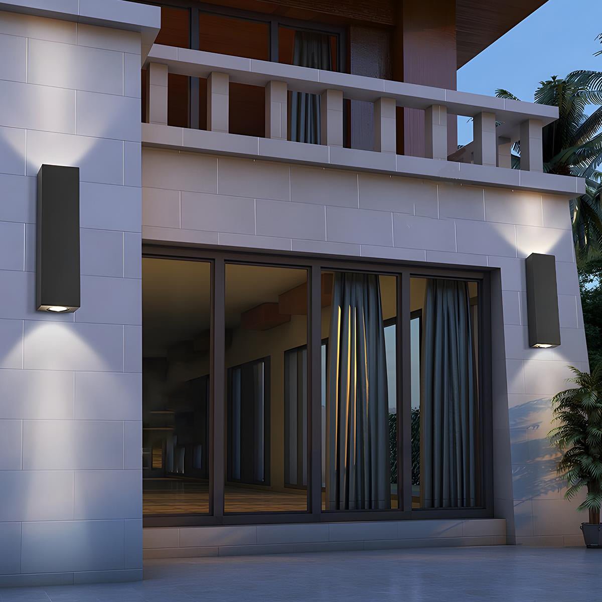 Außenwandleuchte | Minimalistisches Design, Edelstahl, Wasserdicht 5