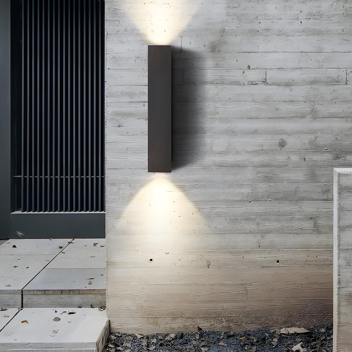 Außenwandleuchte | Minimalistisches Design, Edelstahl, Wasserdicht 7