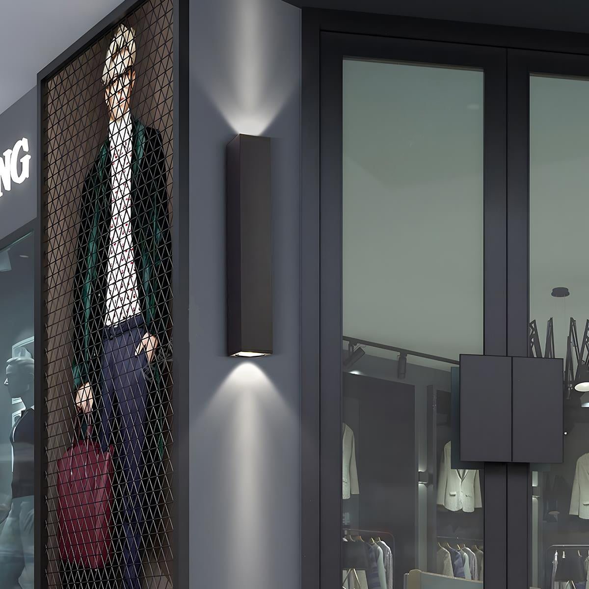 Außenwandleuchte | Minimalistisches Design, Edelstahl, Wasserdicht 9