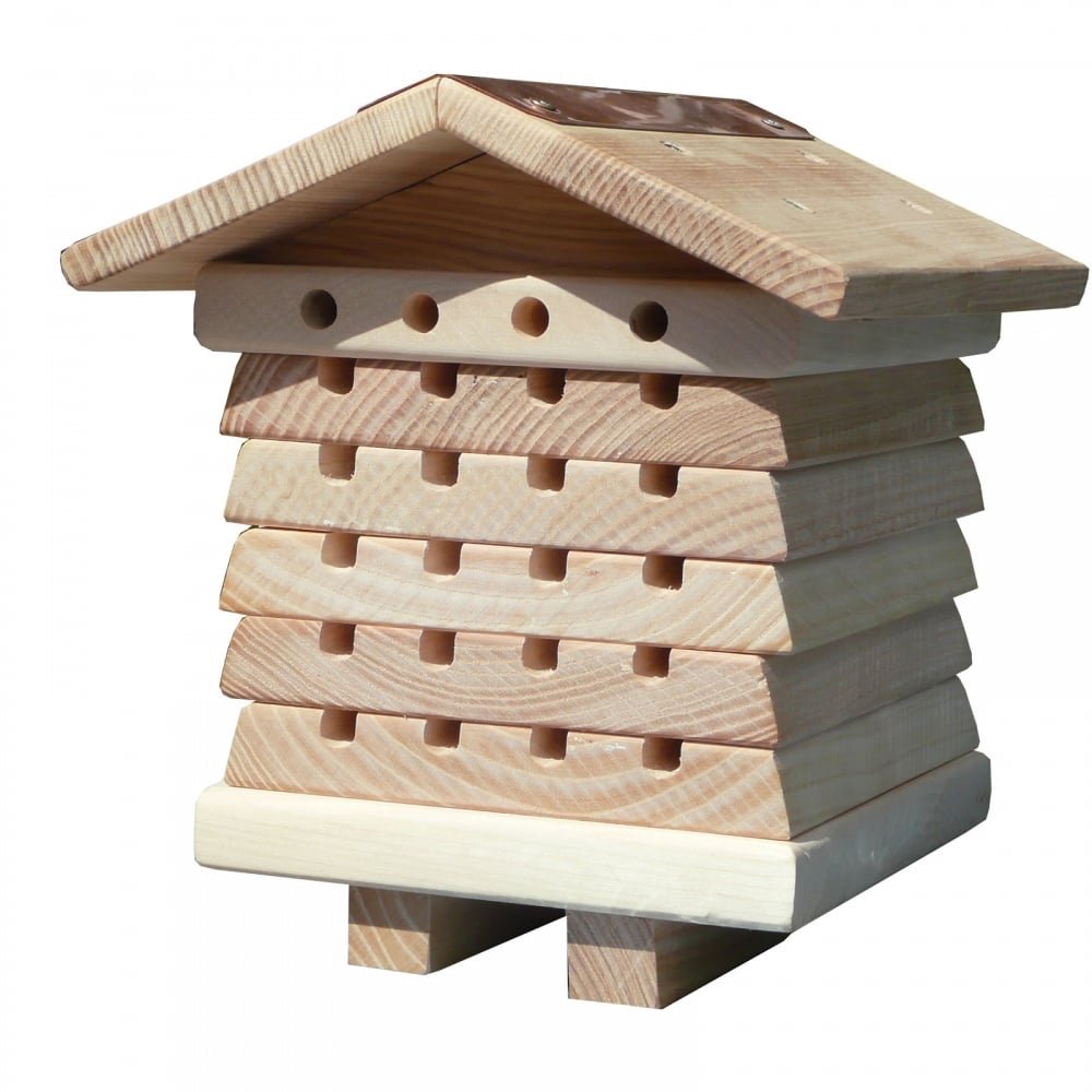 Bienenhotel | Zedernholz, Kupferdach 6