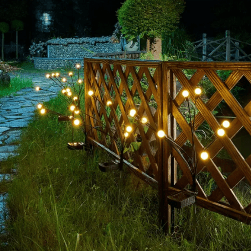 LichtFlair Solar Gartenleuchten LED Warmweiß Kupferdraht