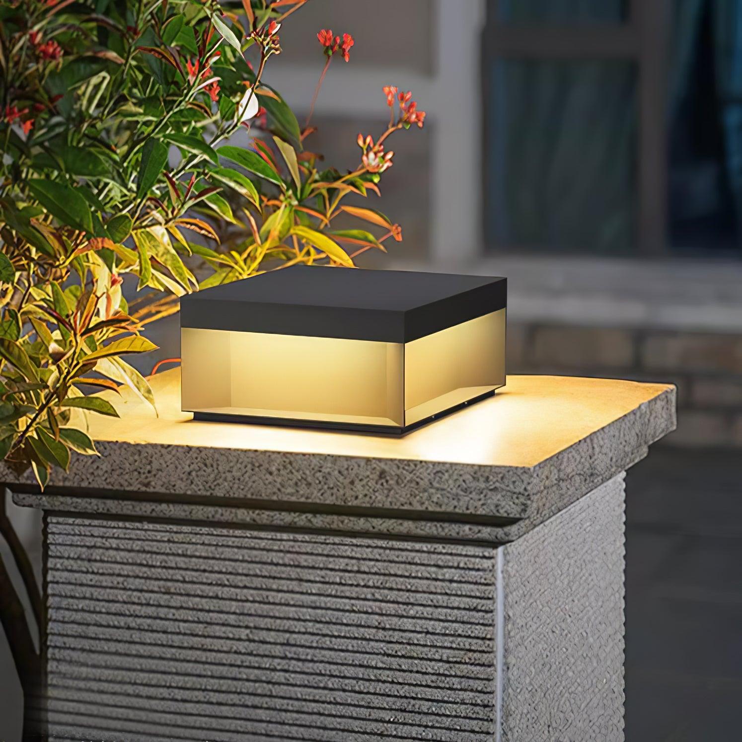 NovaPost Garten Wegeleuchte Modern IP65 Schwarz Aluminium