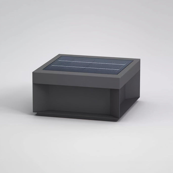 SolarGlow Gartenleuchte Modern LED Solar IP65 Schwarz für Terrasse