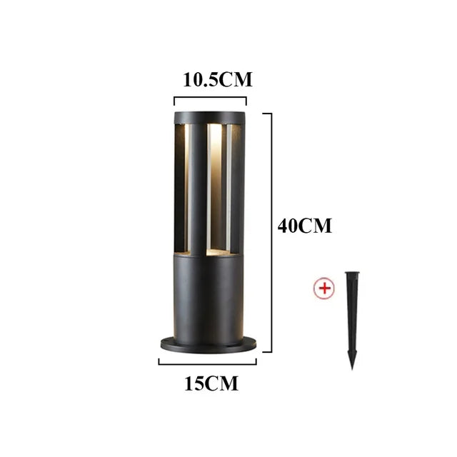 LumaStone - Energieeffiziente Gartenpfostenbeleuchtung