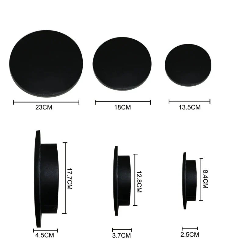 RainGuard – Runde LED Außenwandleuchte wasserdicht für Garten & Wand