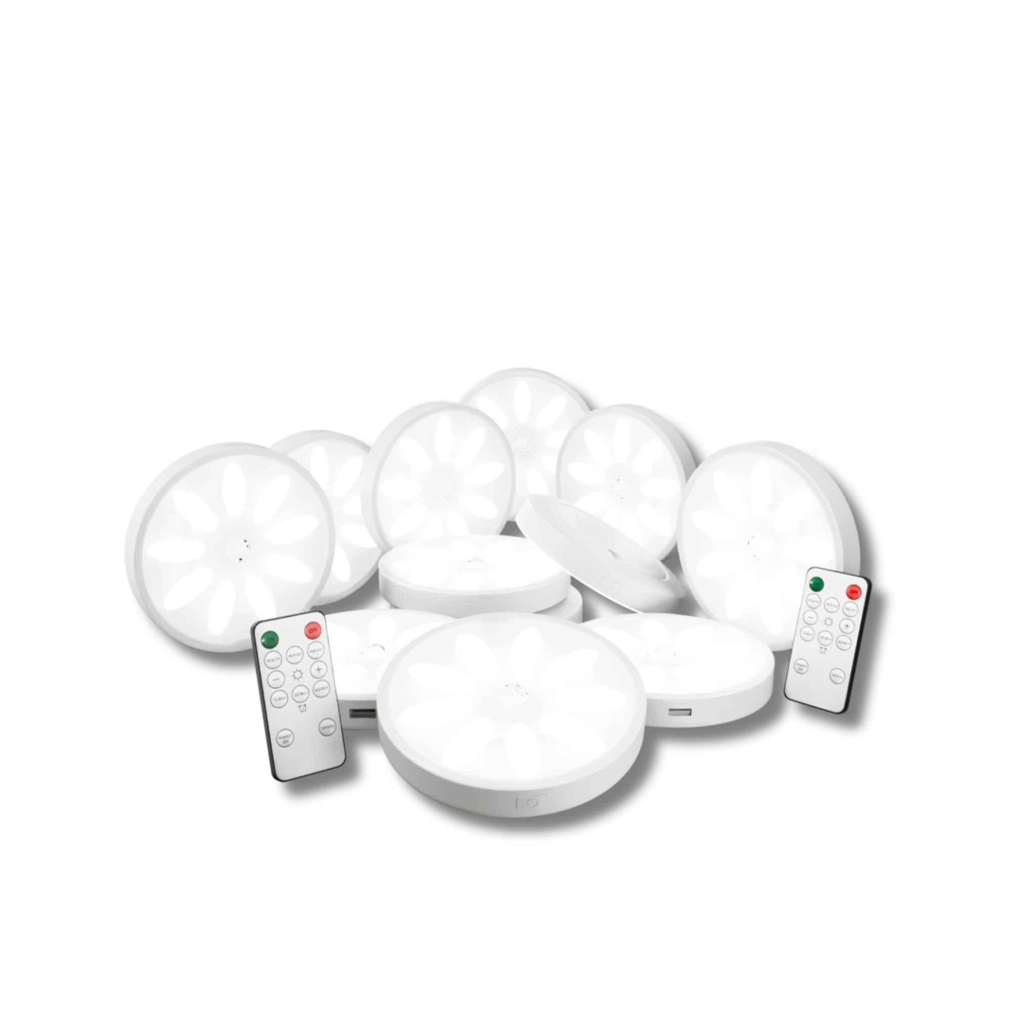 Smart LED-Spots 3er Set – Mit Bewegungssensor & Dimmfunktion