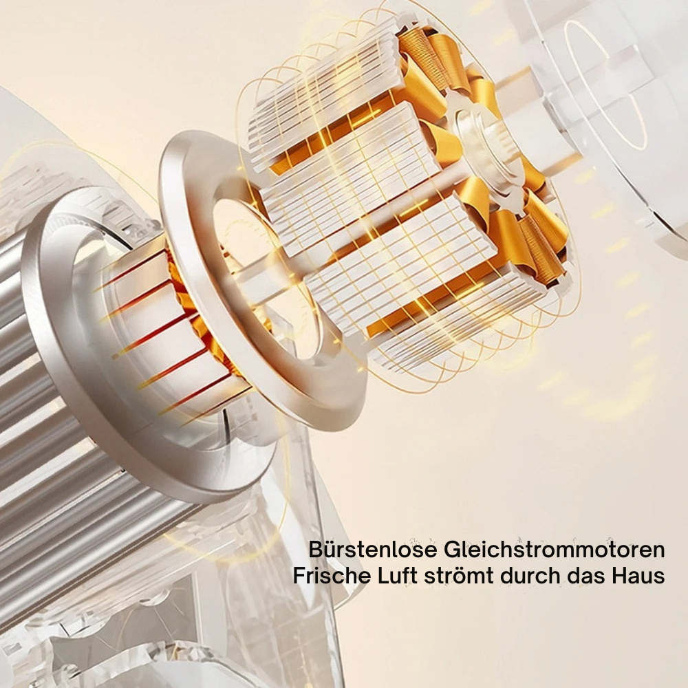 Turmventilator | Flügelloses Design, USB-Betrieb