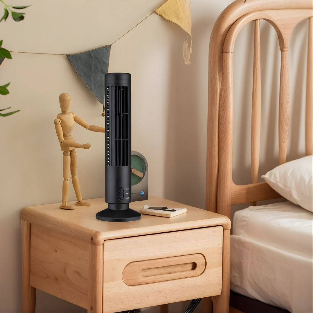 Mini-Klimaanlage | Flügelloses Design, USB-Betrieb