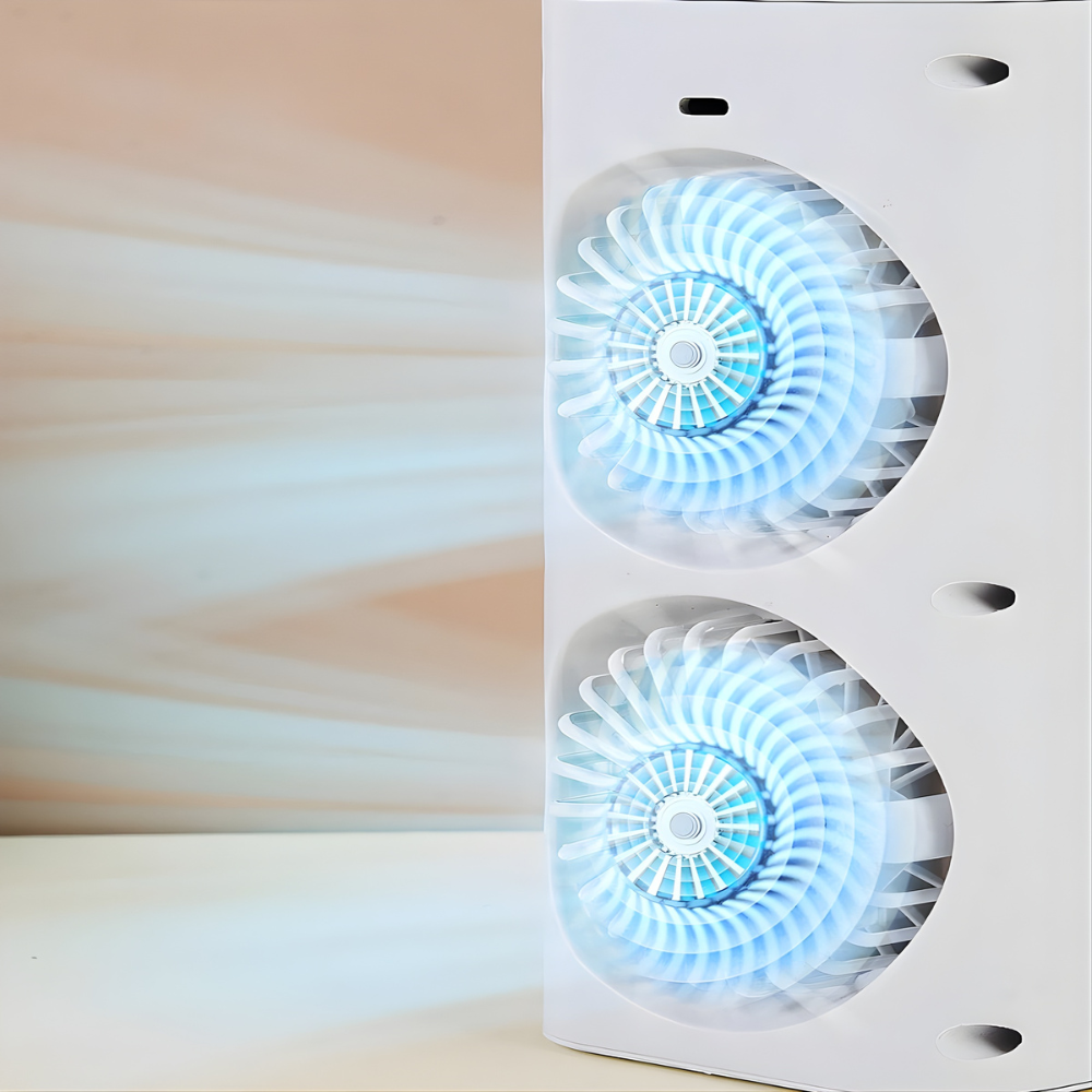 Mini-Ventilator | Tragbare Klimaanlage, Sprühnebel-Funktion
