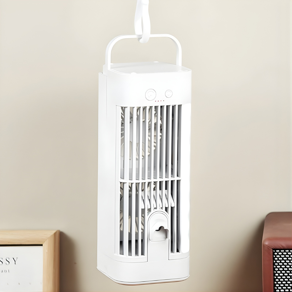 Mini-Ventilator | Tragbare Klimaanlage, Sprühnebel-Funktion