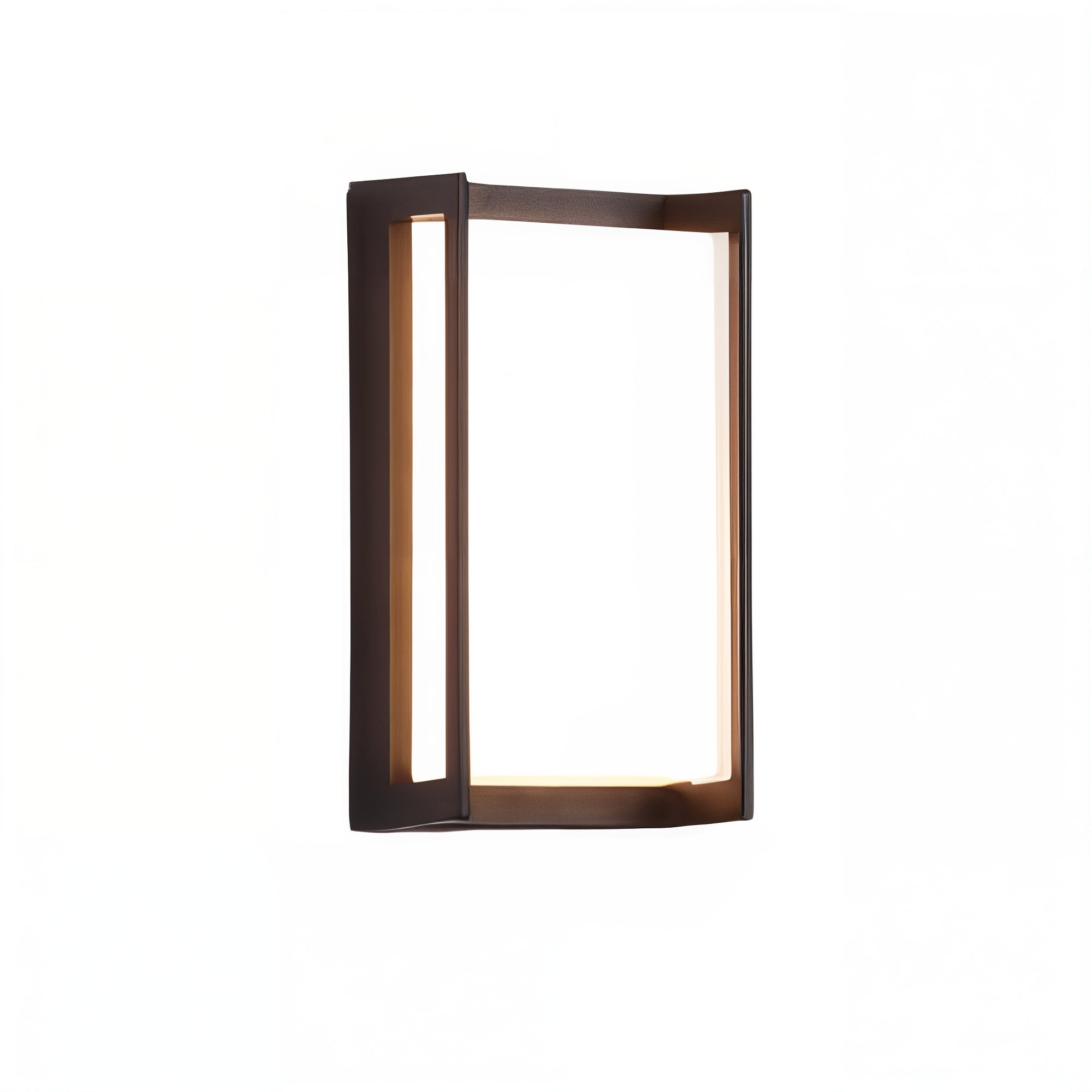 ShineLume – Rechteckige LED Außenwandleuchte, wasserdicht für Garten