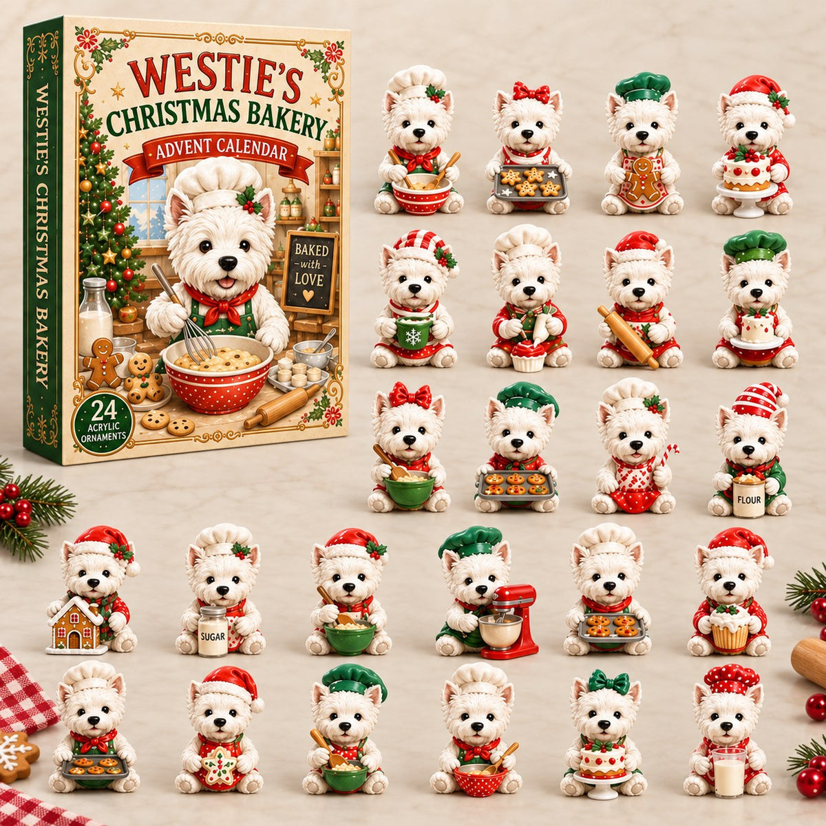 Adventskalender Weihnachtsbäckerei 2026 – 24 Überraschungen für Tiere