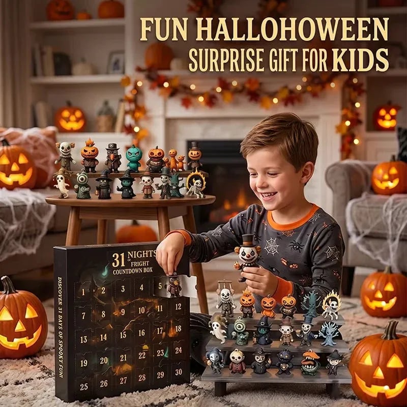 Halloween Kalender 2026 – 31 Überraschungen in Geheimtüten