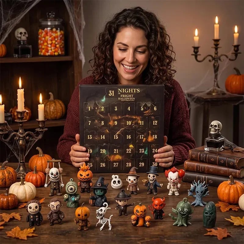 Halloween Kalender 2026 – 31 Überraschungen in Geheimtüten