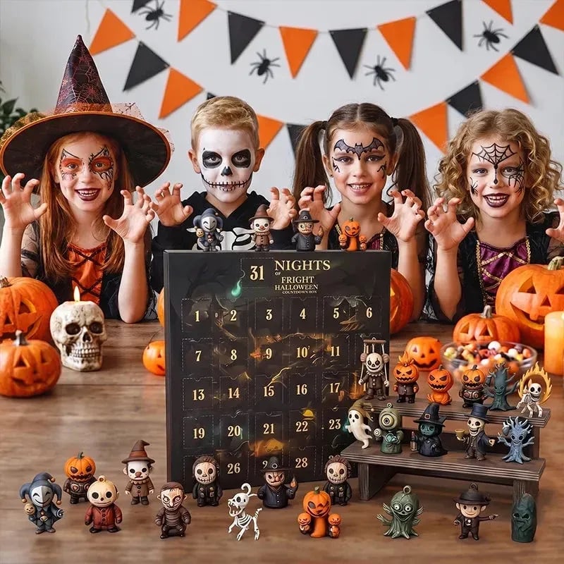 Halloween Kalender 2026 – 31 Überraschungen in Geheimtüten