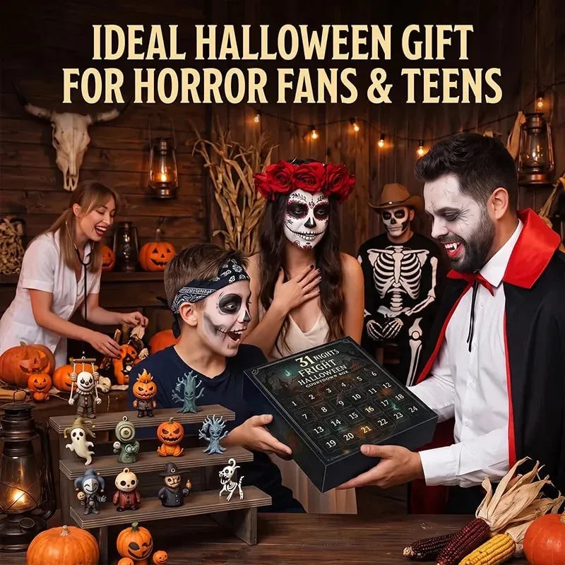 Halloween Kalender 2026 – 31 Überraschungen in Geheimtüten