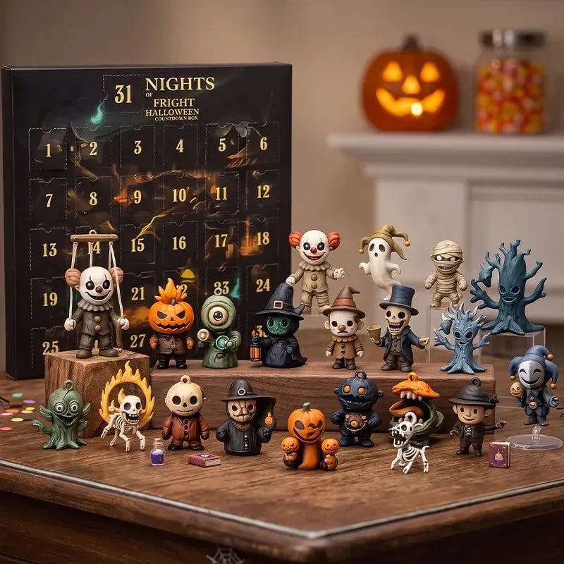 Halloween Kalender 2026 – 31 Überraschungen in Geheimtüten
