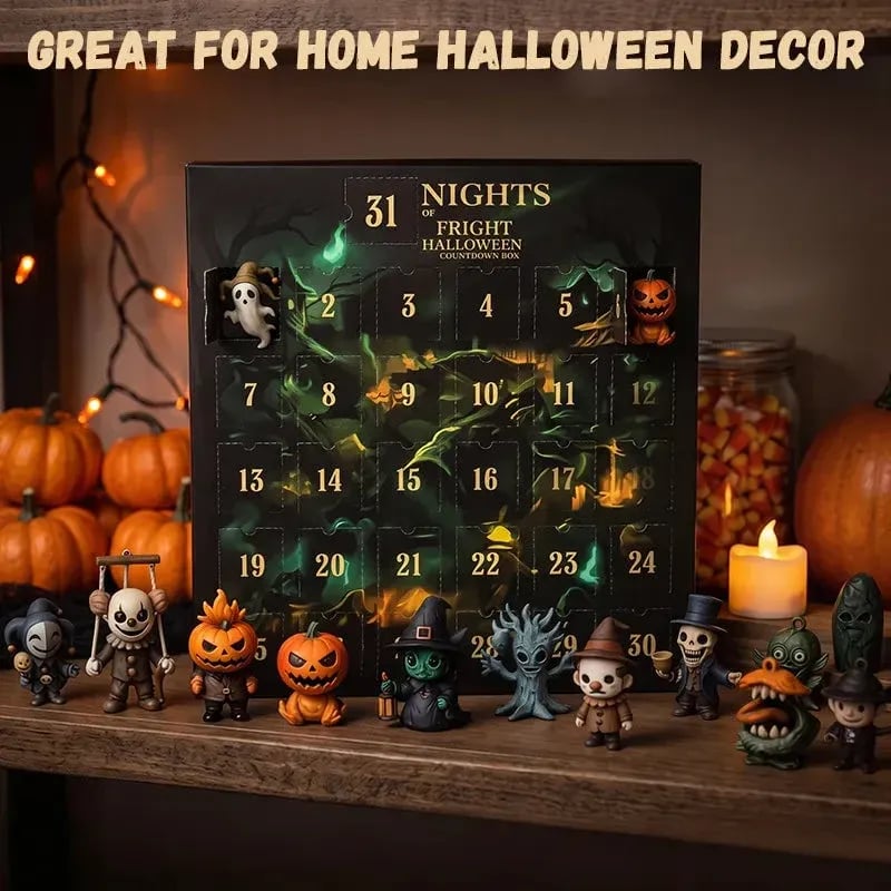 Halloween Kalender 2026 – 31 Überraschungen in Geheimtüten