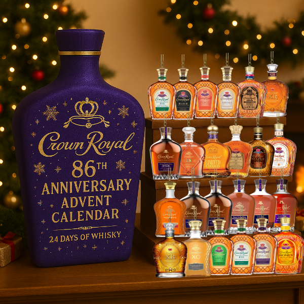 Whisky Adventskalender Klassisch 2026 - 24 Elegante Mini-Flaschen