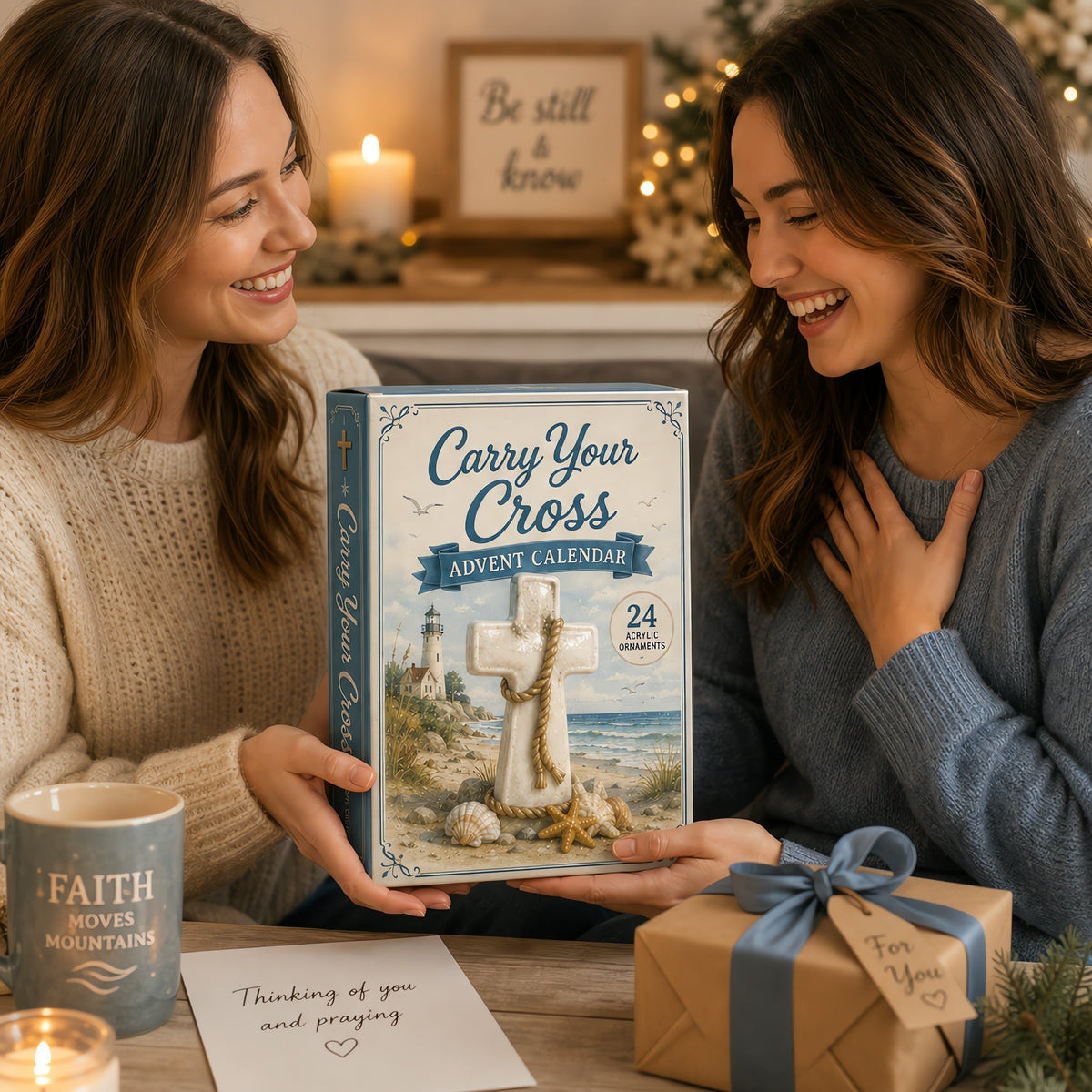Carry Your Cross™ Glaubens-Adventskalender 2026 – 24-tägiger Christlicher Countdown für Besinnliche Momente 1