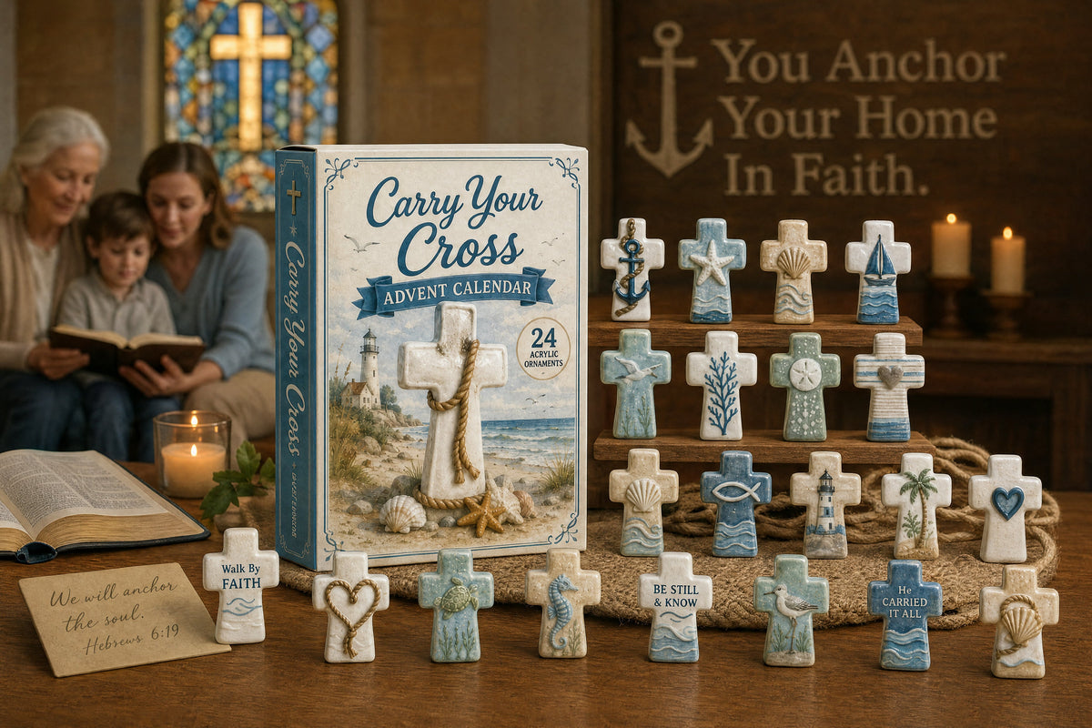 Carry Your Cross™ Glaubens-Adventskalender 2026 – 24-tägiger Christlicher Countdown für Besinnliche Momente 7
