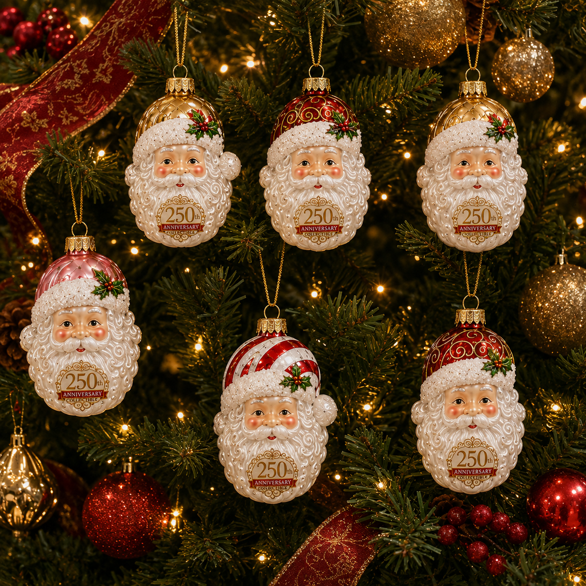 Weihnachtsdekoration 250. Jubiläum – Erinnerungsornament für die Feiertage