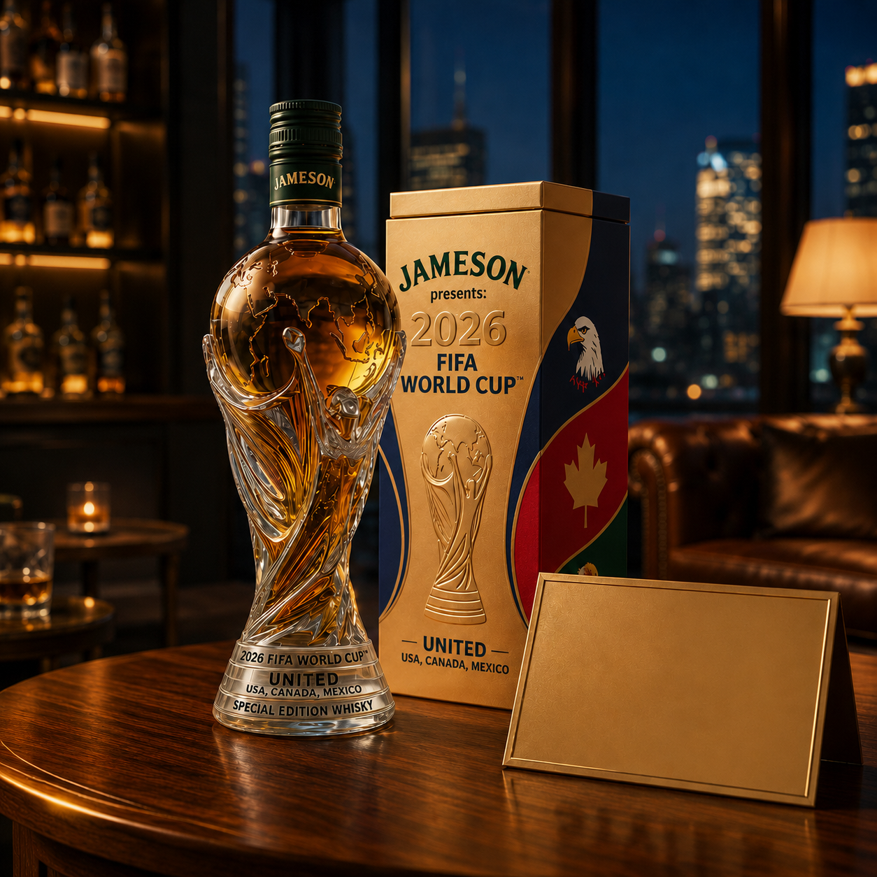 Whiskyflasche - Weltmeisterschafts-Ausgabe 2026