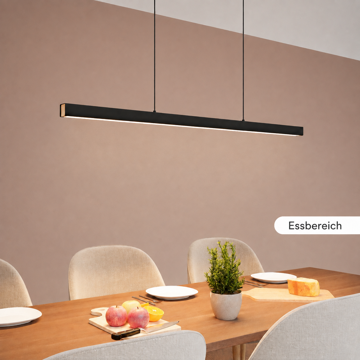 Pendelleuchte | Schlanke Silhouette, Höhenverstellbar