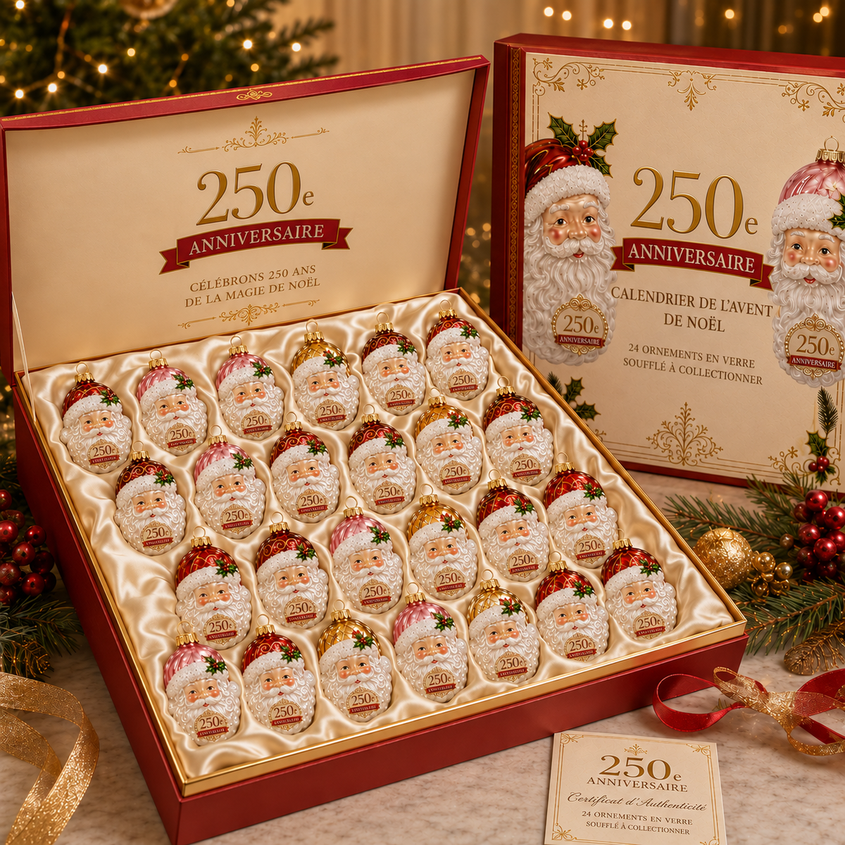 Weihnachtsdekoration 250. Jubiläum – Erinnerungsornament für die Feiertage