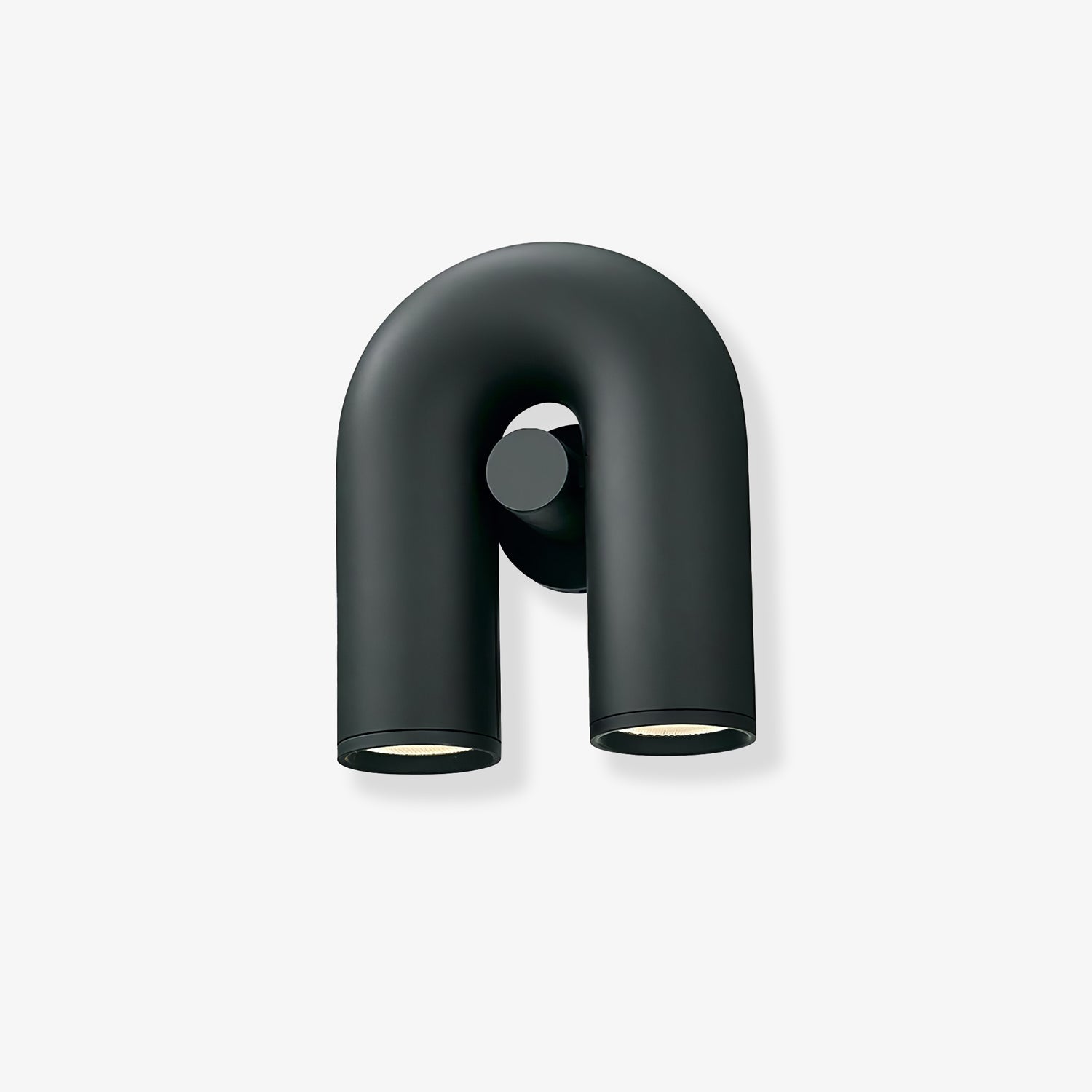 LumaCirkus – Moderne LED Wandleuchte Schwarz Stilvoll für Terrasse