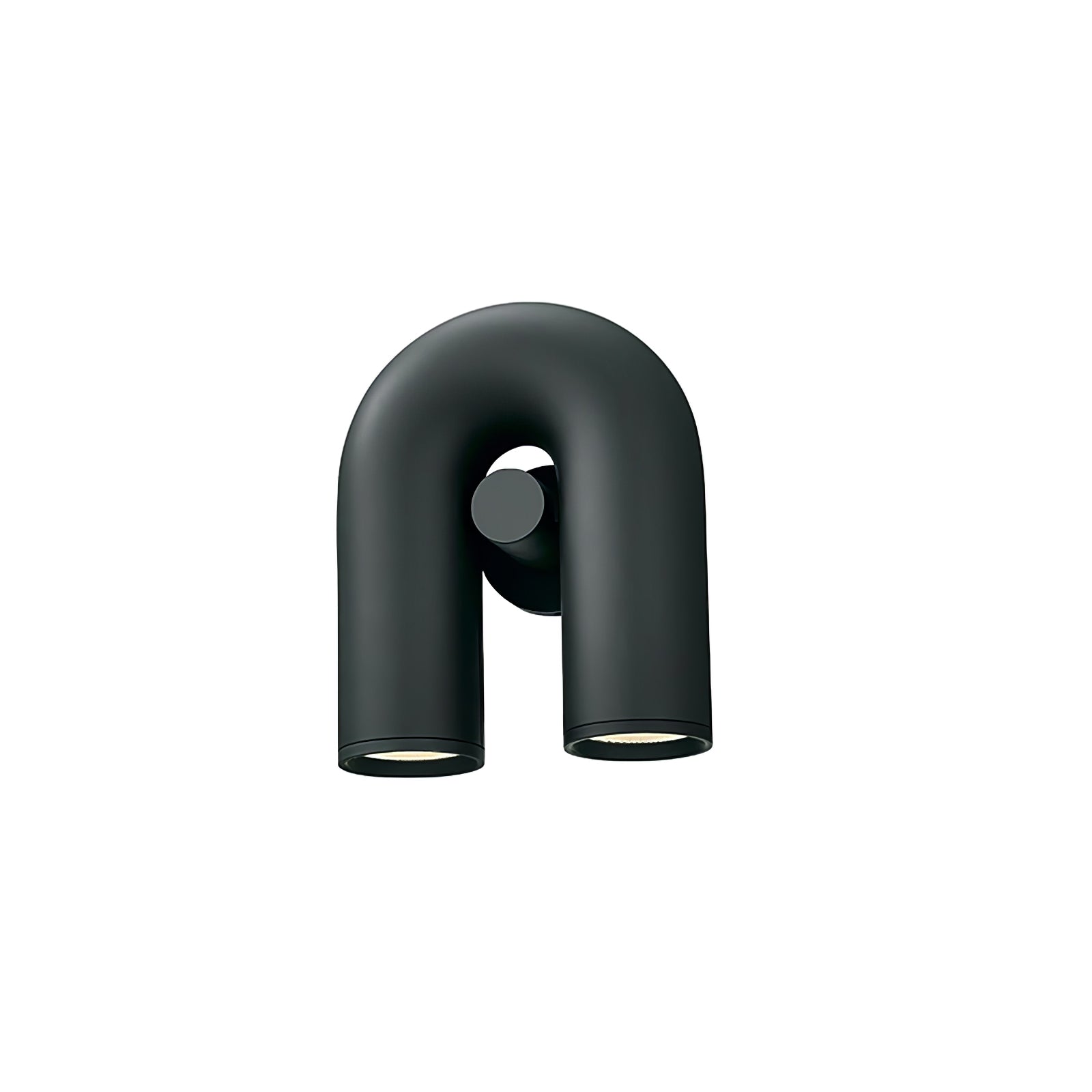 LumaCirkus – Moderne LED Wandleuchte Schwarz Stilvoll für Terrasse