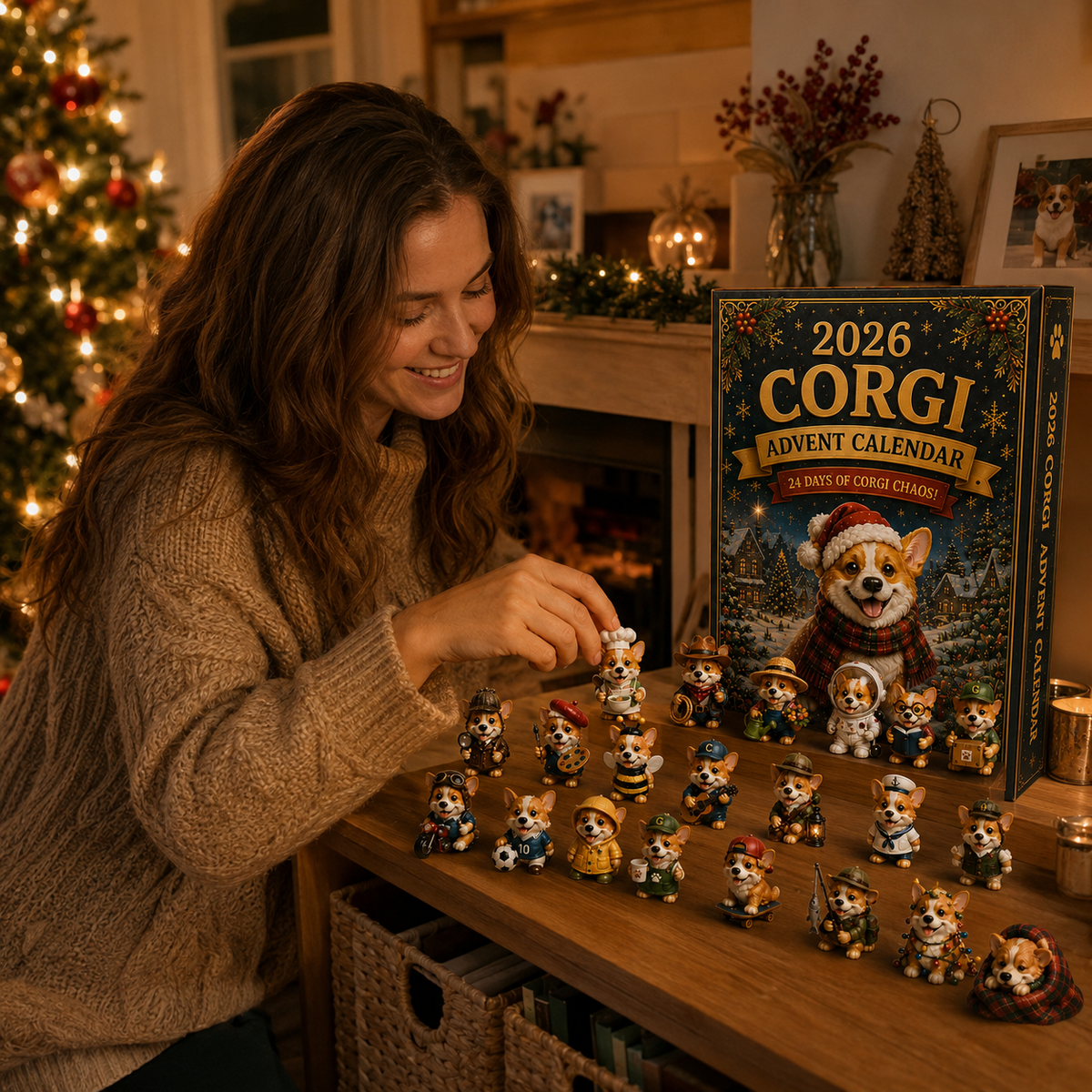 Corgi-Chaos Adventskalender 2026 – 24 Überraschungen für Kinder und Corgi-Fans 2
