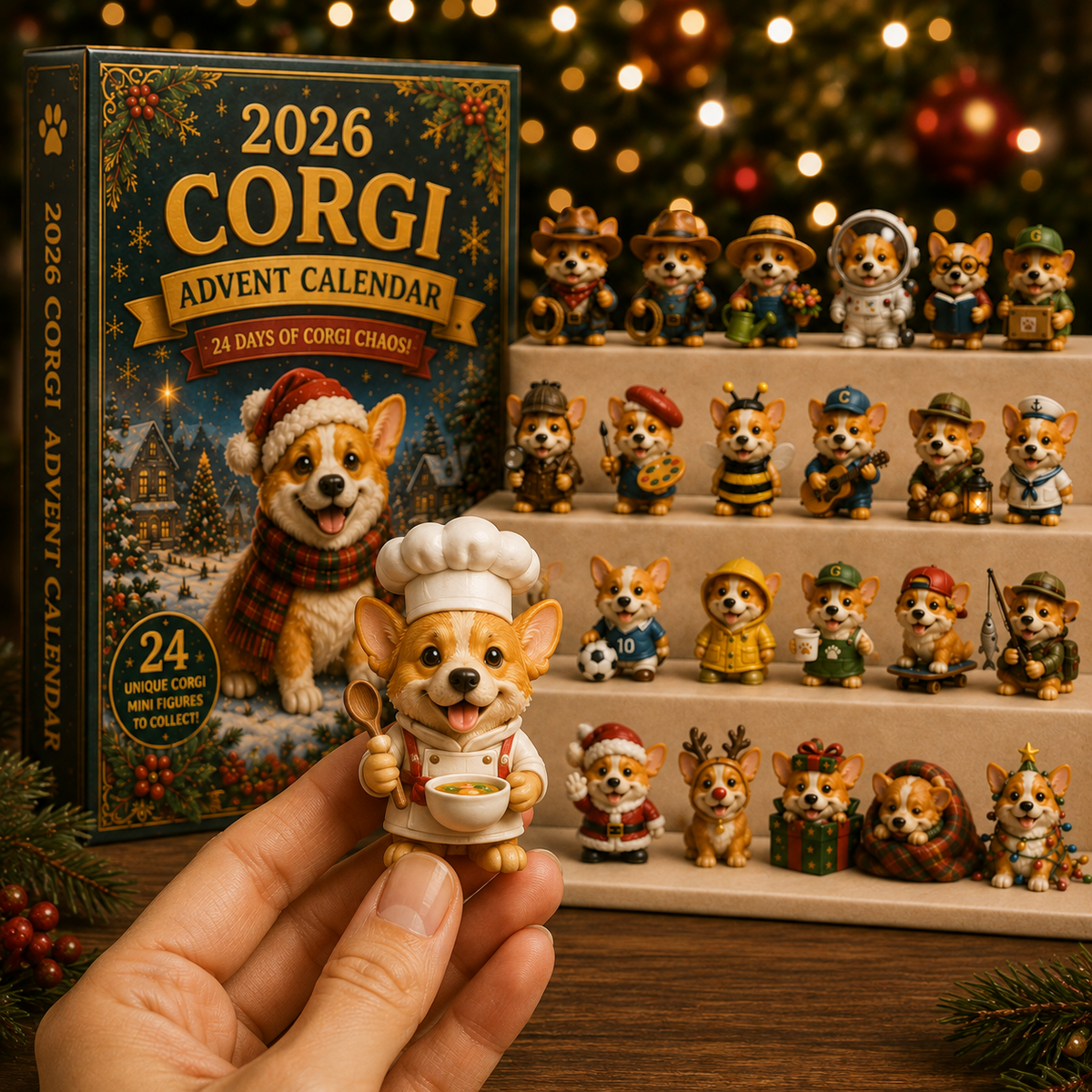 Corgi-Chaos Adventskalender 2026 – 24 Überraschungen für Kinder und Corgi-Fans 4