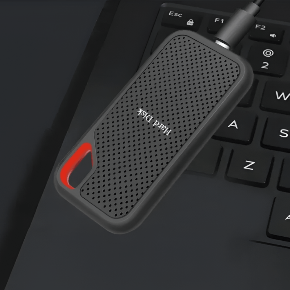 Tragbare externe SSD – Speicherung und Datenübertragung