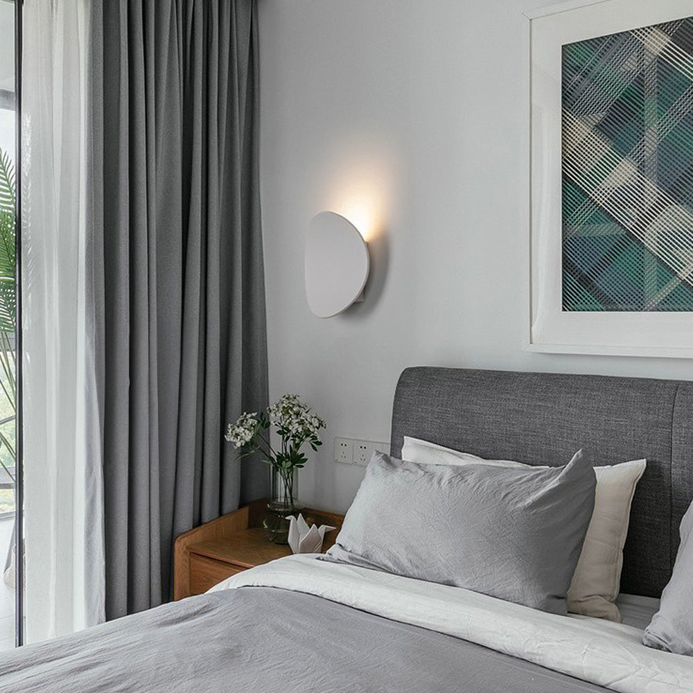 Aluminium Disc LED Wandleuchte - Minimalistisches Design für elegante Beleuchtung
