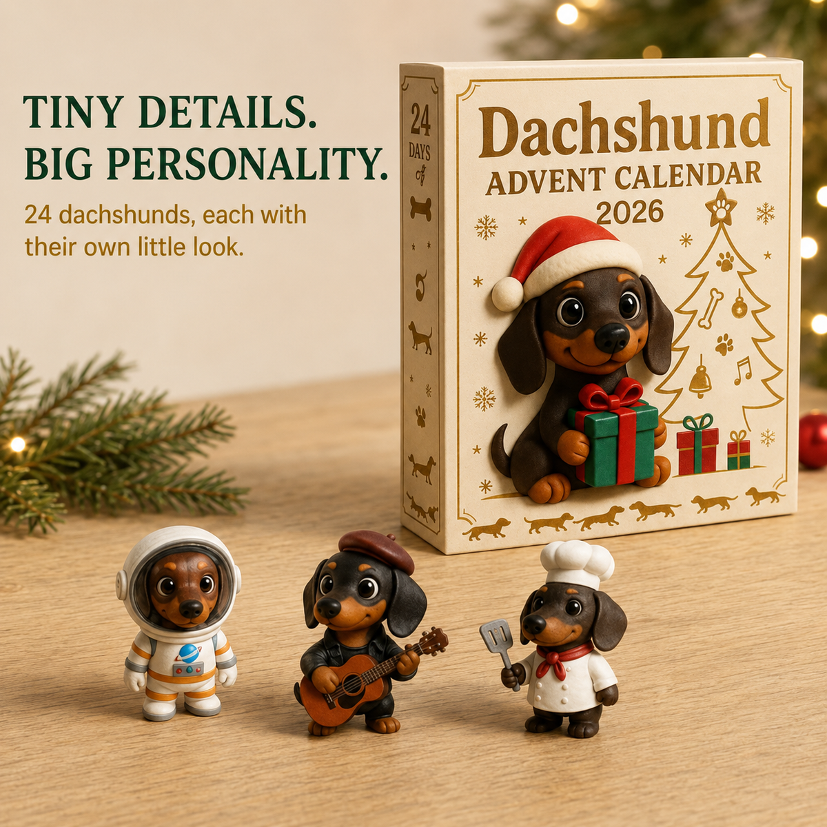 Dackel-Adventskalender 2026 – 24 Verspielte Überraschungen für Dackel-Liebhaber 6