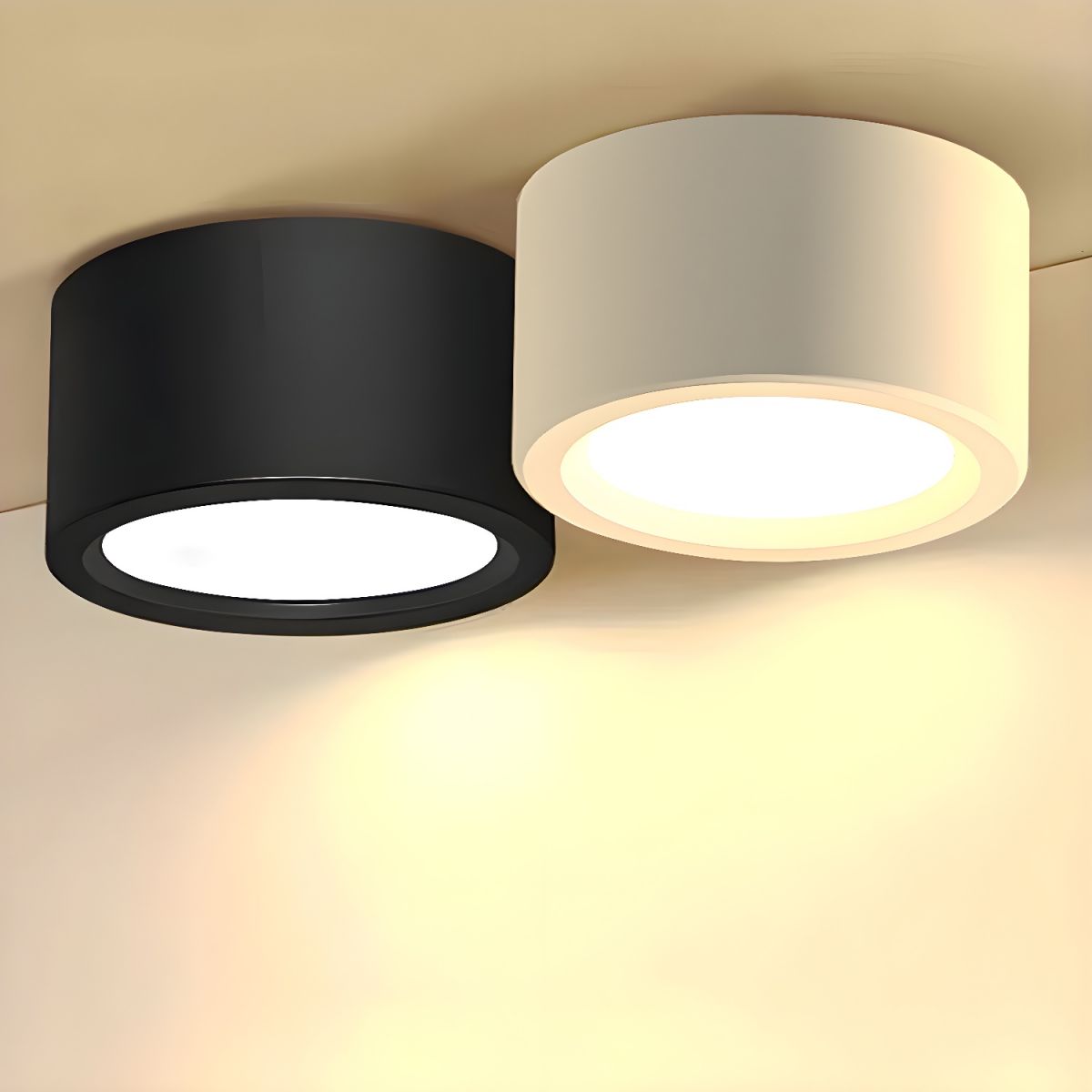 Deckenlampe | Zylindrische Form, Integrierte LED 2