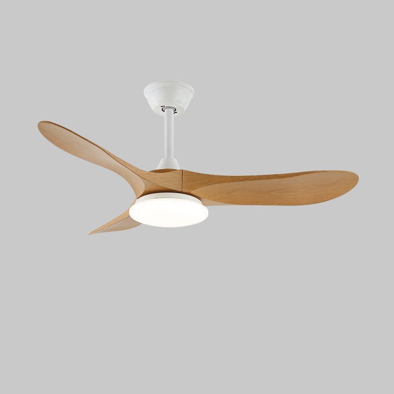Deckenleuchte | Holzlamellen, Integrierter Ventilator, LED-Beleuchtung 10