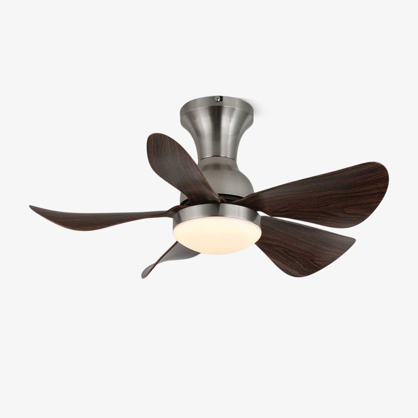 Deckenventilator | ABS-Flügel in Holzoptik, Deckenventilator mit Licht 1