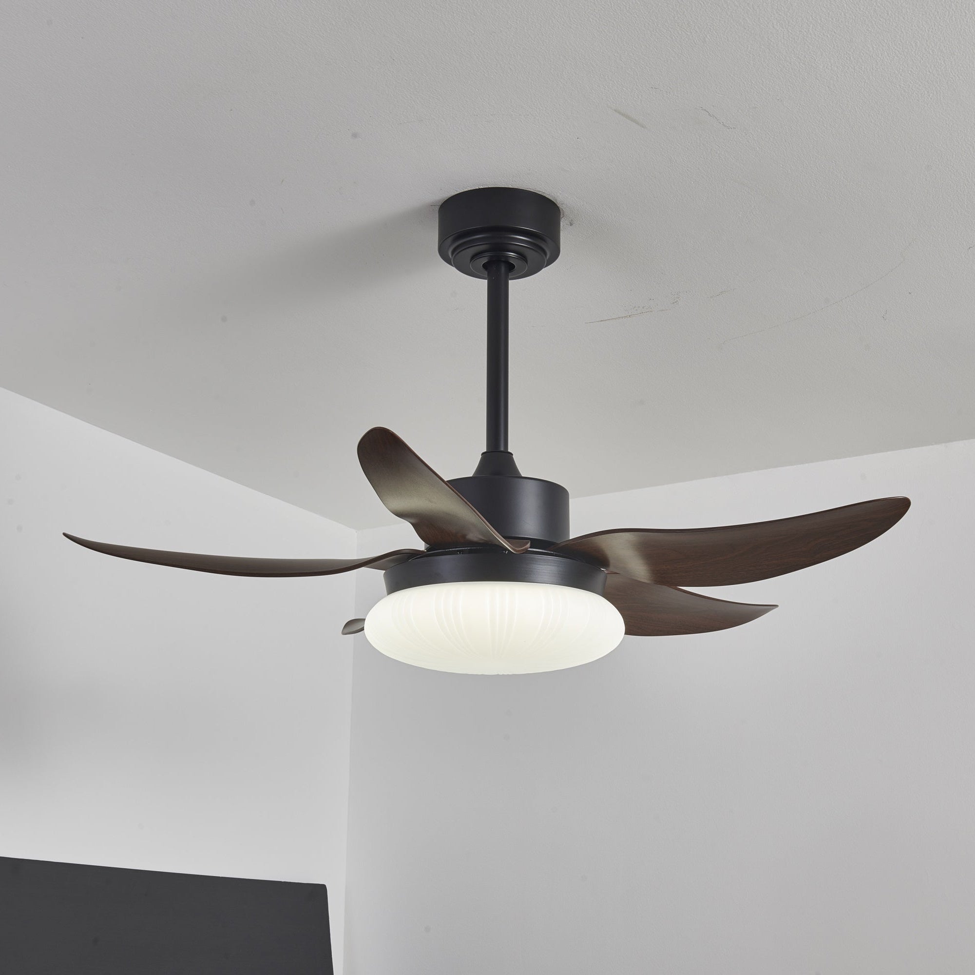 Deckenventilator | Holzoptik, Integriertes LED-Licht, Fernbedienung 3