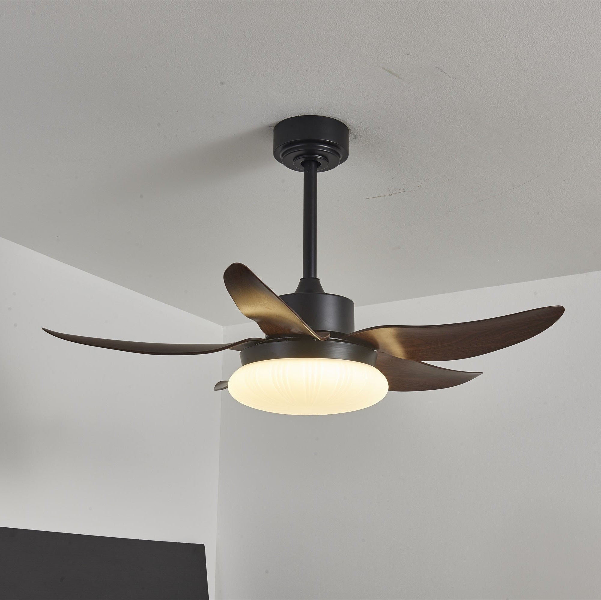 Deckenventilator | Holzoptik, Integriertes LED-Licht, Fernbedienung 6