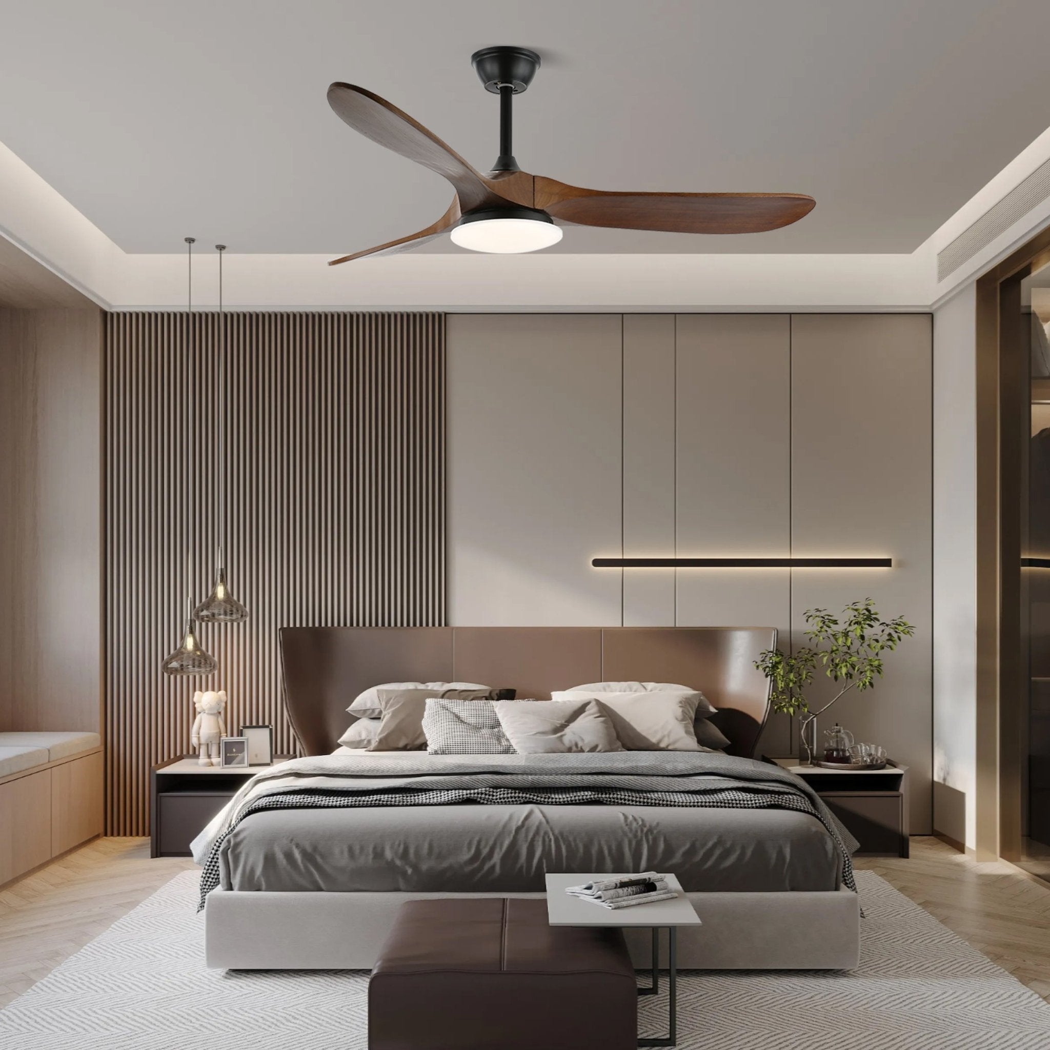 Deckenventilator | Minimalistisches Design, Integriertes LED-Licht 5