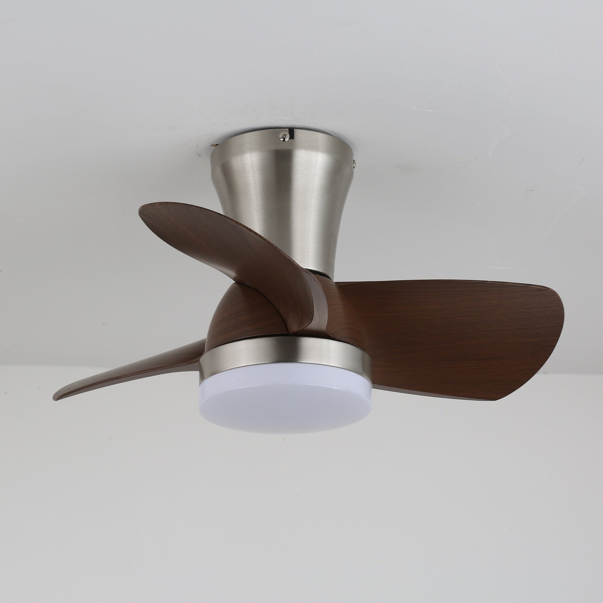 Deckenventilator mit Licht | Walnussholzoptik, Fernbedienung 9